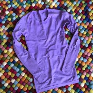 Lululemon Size 4 Long Sleeve Swiftly